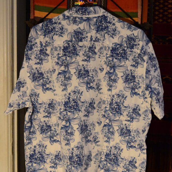 Con.Struct - Men's Floral - Cotton - Short Sleeve - Button Down Shirt - XXL - Picture 5 of 5